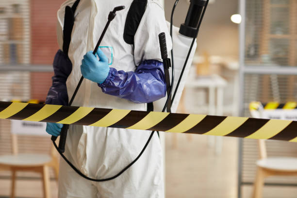 Professional Trauma Scene Cleanup technician working in Centralia, MO